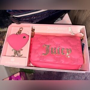 Juicy Couture Vibrant Pink Quilted Bag